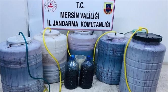 Bin 184 Litre Kaçak Alkol Ele Geçirildi