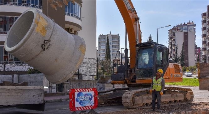 MESKİ, Yağmursuyu Altyapı Yatırımlarına Devam Ediyor