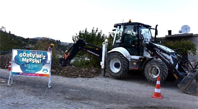 Mut’un Altyapısını Güçlendirmek İçin Harekete Geçen MESKİ Ekipleri, 1 Nisan 2019’dan Bugüne Kadar Toplam 68 Bin 73 Kilometre İçme Suyu Hattı Döşedi