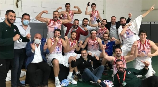 Mersin Büyükşehir Gsk Erkek Basket Takımı, Türkiye Basketbol 1. Ligi’ne Yükseldi
