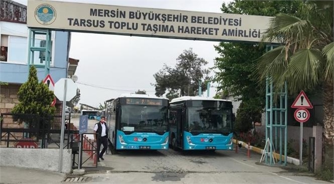 18 Günlük Kısıtlama Nedeniyle Tarsus’ta Büyükşehir Toplu Taşıma Araçlarının Çalışma Saatleri Yenilendi