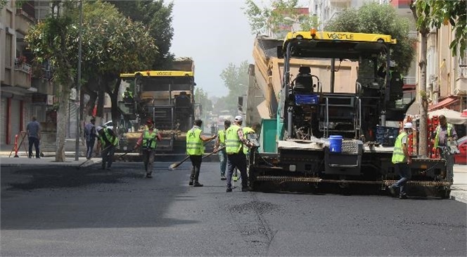 Büyükşehir’den Kentin En İşlek Caddelerinde Büyük Ölçekli Yenileme Çalışması