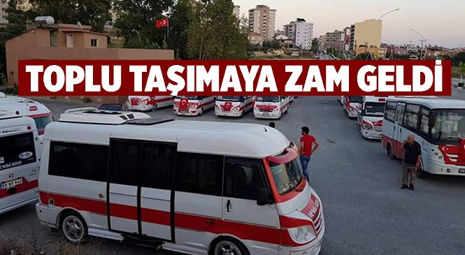 Mersin’in Tarsus İlçesinde Yolcu Taşıma Ücretlerine Zam Geldi