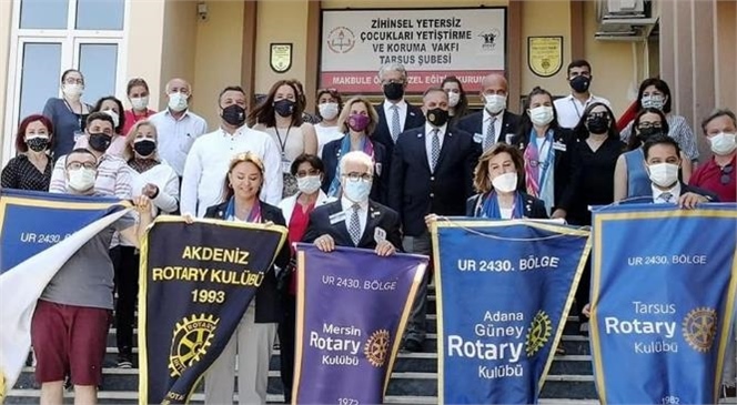 Ziçev Tarsus Şubesi'nin Duyu Bütünleme Odası Uluslararası Rotary 2430 Bölge Kulübü Tarafından Yenilendi