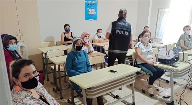 Mersin'de "En İyi Narkotik Polisi Anne" Projesi Eğitimleri Devam Ediyor