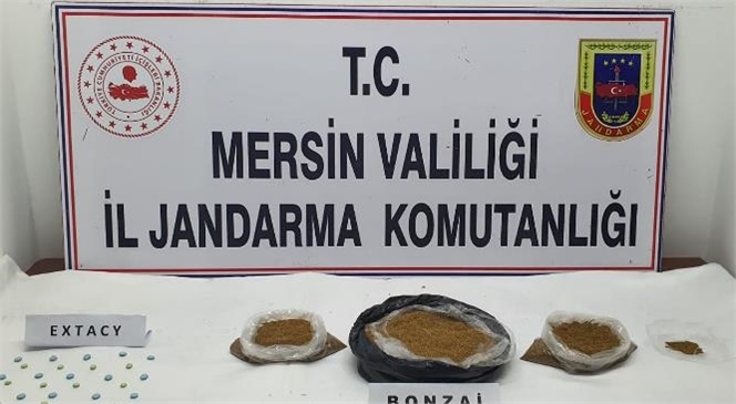 İhbar Üzerine Harekete Geçen Mersin İl Jandarma Komutanlığı Ekipleri Çok Miktarda Uyuşturucu Madde Ele Geçirdi