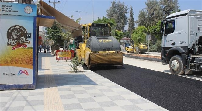 Mersin Büyükşehir İle Yollar da Kaldırımlar da Yepyeni Görünüme Kavuşuyor