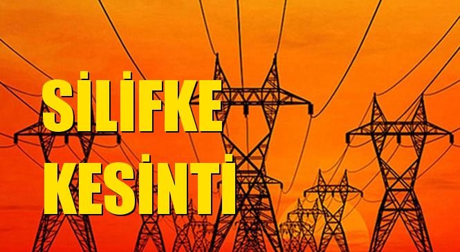 Silifke Elektrik Kesintisi 01 Temmuz Perşembe