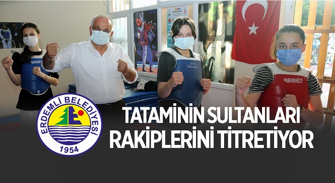 Nuran, Melisa, Damla ve Selin… Onlar Aydınlık Geleceğimizin Teminatı Kızlarımızdan Sadece Bazıları! Mersin’de, Tataminin Sultanları Rakiplerini Titretiyor, Geleceğe Emin Adımlarla Yürüyor