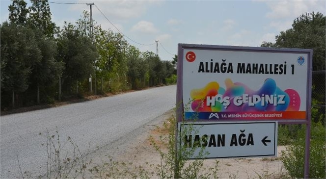 Tarsus’ta Aliefendioğlu-hasanağa Grup Yolu Büyükşehir Tarafından Yenilendi