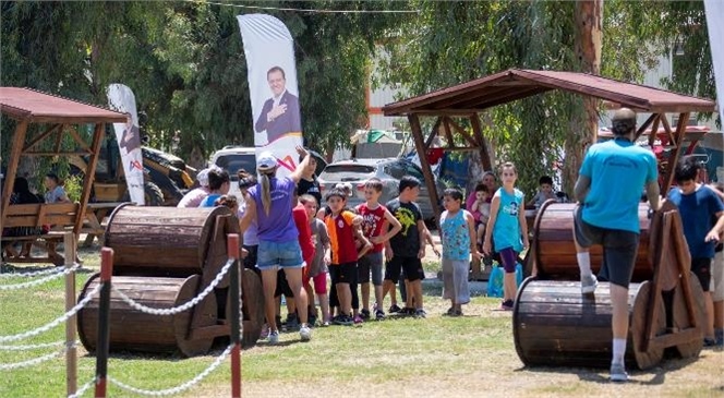 Mersin Büyükşehir’in Tarsus Gençlik Kampı’nda Halk Günleri Başladı