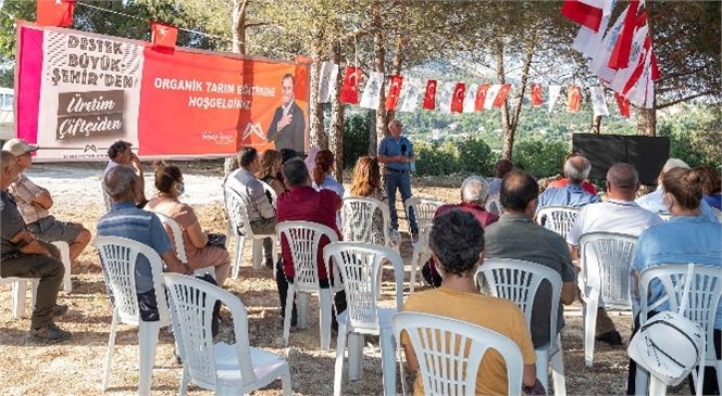 Büyükşehir ve Mersinden Kadın Kooperatifi "Organik Tarım" İçin Adım Attı