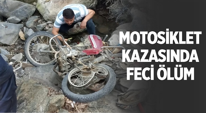 Mersin’in Erdemli İlçesinde Feci Kaza! Motosikletiyle Uçuruma Yuvarlanan Sürücü Hayatını Kaybetti