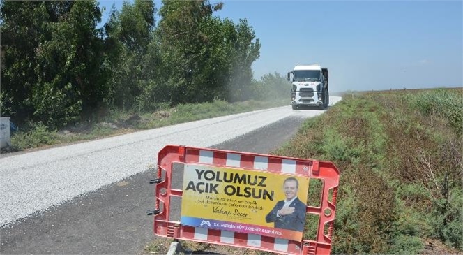 Büyükşehir, Tarsus’a Bağlı Alifakı-çağbaşı-çiçekli-karaçerçili ve Simithacılı Grup Yolunu Yeniliyor