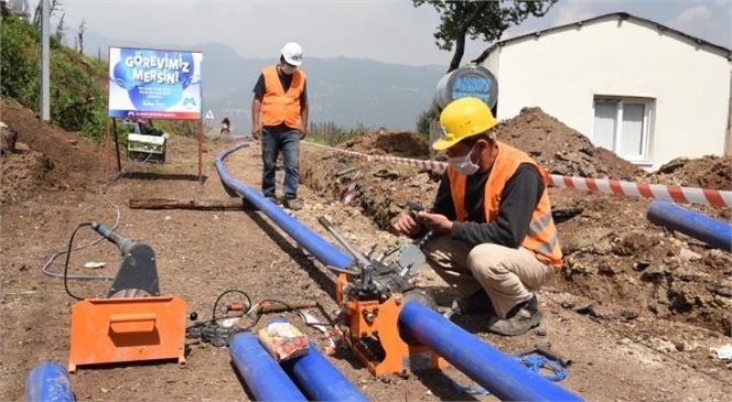 Şahna Mahallesi Yıllardır Beklediği İçmesuyuna Kavuştu