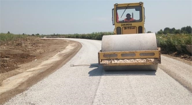 Tarsus’ta Hasanağa-bahşiş Bağlantı Yolu da Sathi Asfaltla Kaplandı