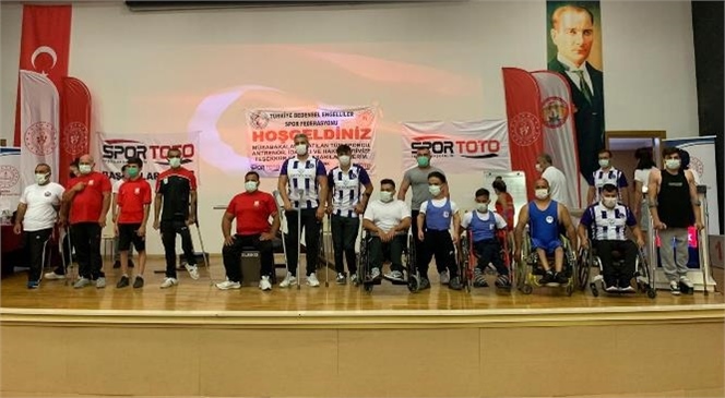 Mersin’in Gururu Özkan, Tekerlekli Sandalye Halter Türkiye Şampiyonası’nda 2’nci Oldu