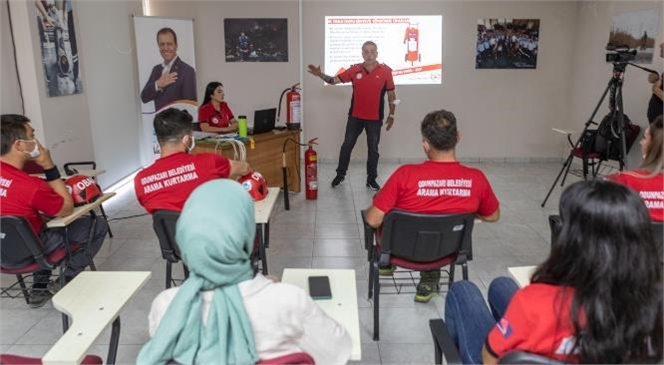 Mersin Büyükşehir İtfaiyesi’nden Odunpazarı Belediyesi’ne Eğitim