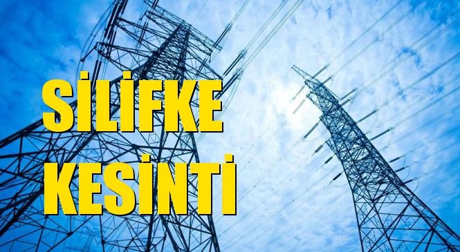 Silifke Elektrik Kesintisi 04 Eylül Cumartesi