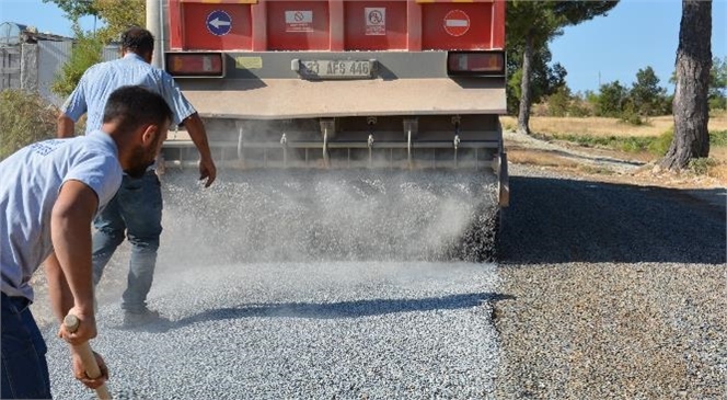 Gülnar Belediyesi Yol Yapım, Bakım ve Onarım Çalışmalarına Devam Ediyor