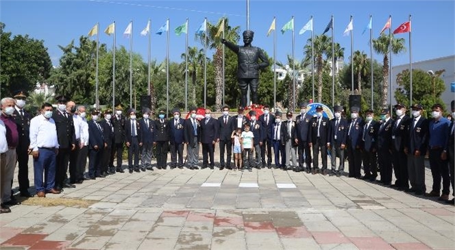 Mersin Erdemli'de 19 Eylül Gaziler Günü Dolayısıyla Tören Düzenlendi