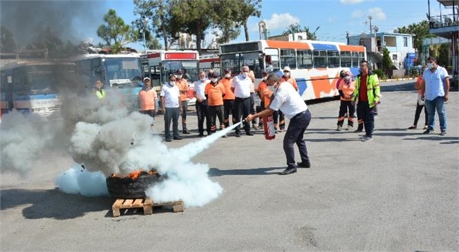 Personele Yangın Konusunda Uygulamalı Bilgilendirme