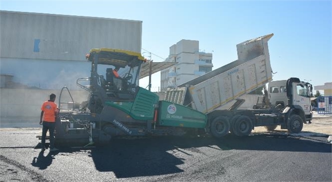 Tarsus Ticaret Borsası’nı D-400 Karayoluna Bağlayan Yol, Büyükşehir Ekipleri Tarafından Asfaltlandı