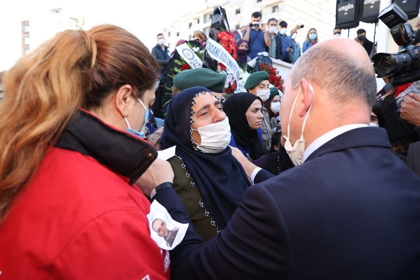Şehit Özel Harekat Polisi Cihat Şahin Elazığ’da Son Yolculuğuna Uğurlandı