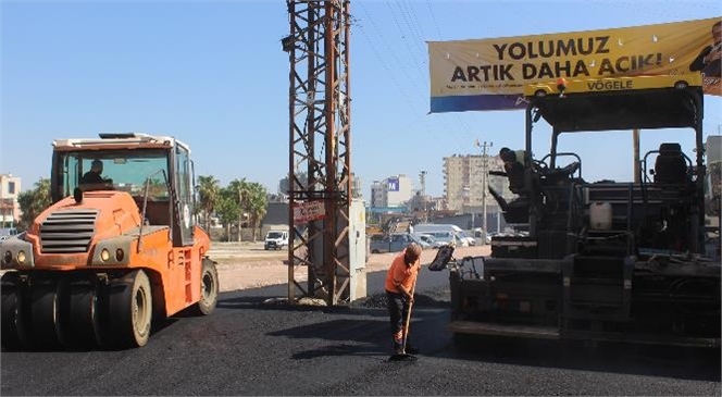 Toroslar’daki 203. ve 204. Caddede Asfalt Çalışması Tamamlandı