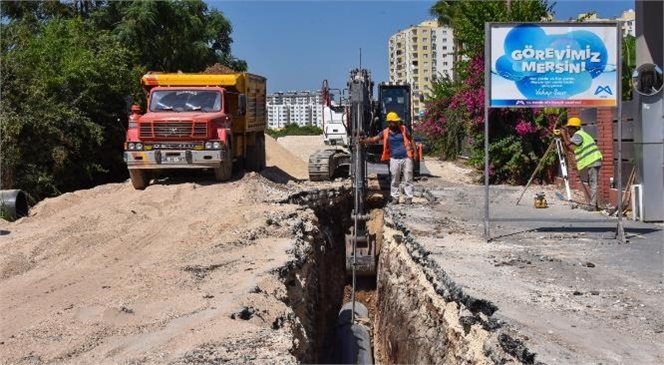 MESKİ, Mersin’e Daha Temiz Mahalleler Kazandırmaya Devam Ediyor