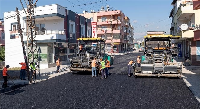 Mersin Büyükşehir, Toroslar’da Yol ve Kaldırımları Yeniliyor