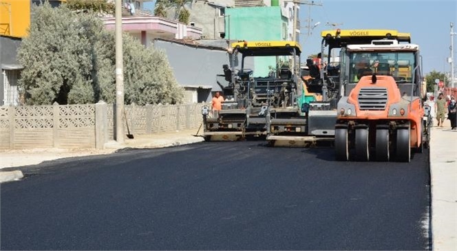 Tarsus Gazipaşa Mahallesi’nin Bir Caddesi Daha Büyükşehir Tarafından Asfaltlandı