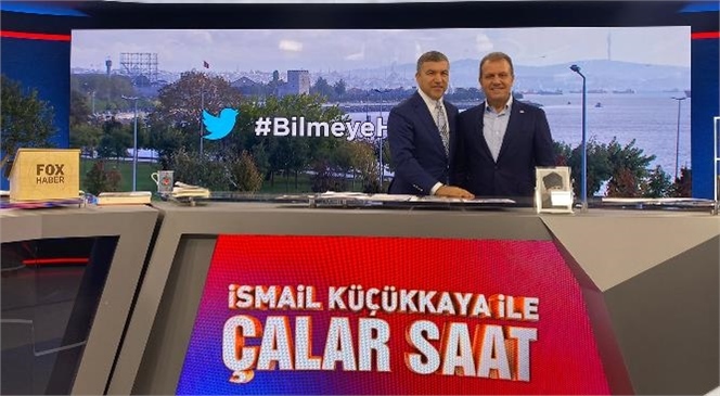 Başkan Seçer, İsmail Küçükkaya İle Çalar Saat’e Konuk Oldu