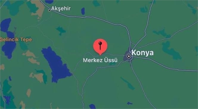 Konya Meram'da 5.1 Büyüklüğünde Meydana Gelen Deprem Mersin'de de Hissedildi