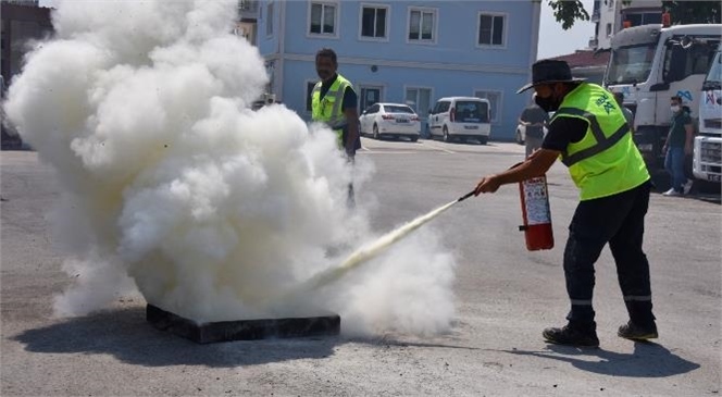 MESKİ, Çalışanlarına Yangınla İlgili Eğitimler Verdi