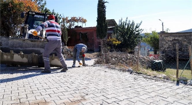 Parmakkurdu Mahallesi’nin Sokakları ve Yolları Kilittaşı İle Yenilendi