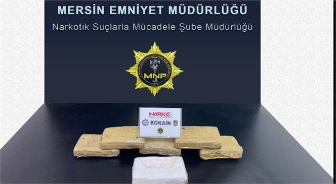 Mersin Limanında 6 Kilo 750 Gram Kokain Ele Geçirildi