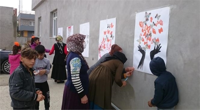 Atgirmez’de "Fırçadan Damlayan Turuncu Kelebekler" Sergisi