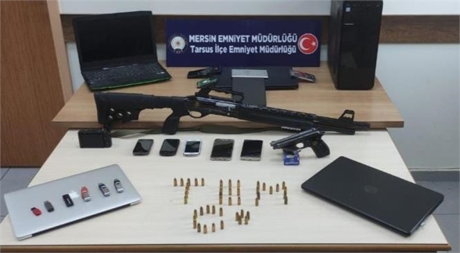 Mersin Tarsus'ta Terör Örgütü Mensuplarına Eş Zamanlı Operasyon