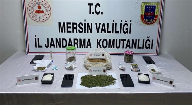 Mersin'de 150 Jandarma Personelinin Katılımıyla Şafak Vakti Operasyon Düzenlendi