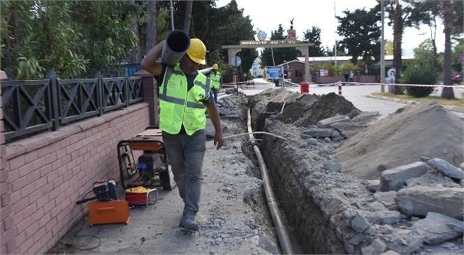 MESKİ, Yalıevleri ve İskele Mahallelerinin İçmesuyu Sorununa Son Verdi