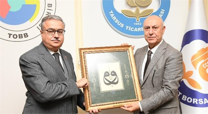 Mersin Valisi Ali İhsan Su, Tarsus Ticaret Borsası Hizmet Alanını Gezdi