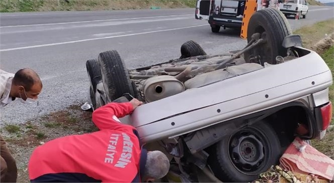 Mersin Tarsus'ta Meydana Gelen Kazada 4 Kişi Yaralandı