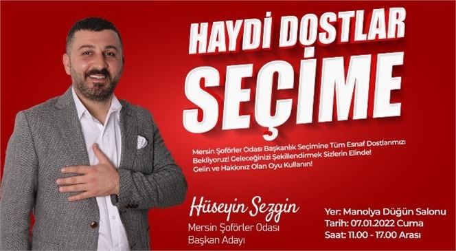 Hüseyin Sezgin Esnafı Seçime Davet Ediyor!