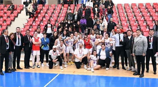 Mersin Büyükşehir Msk Kadın Basketbol Takımı, Fenerbahçe Gelişim’i 76-55 Yendi