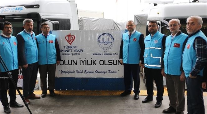 Yedi Tırdan Oluşan Yardım Konvoyu, Düzenlenen Uğurlama Programıyla İhtiyaç Sahiplerine Ulaştırılmak Üzere Yola Çıktı