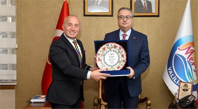 Mersin Valisi Ali İhsan Su, Çukurova Sifed Başkanı Hüseyin Kış ve Yönetim Kurulu Üyelerinin Ziyaretinde Uluslararası Çukurova Bölgesel Havalimanı’nın Hizmete Açılacağı Tarihi Açıkladı
