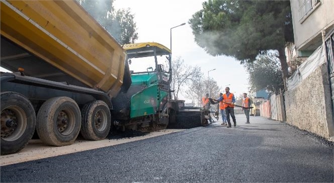 Çay Mahallesi’nin Güneyindeki Asfalt Çalışmaları Sona Yaklaştı