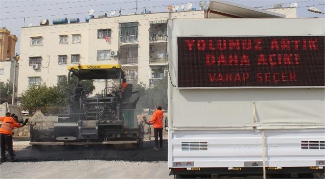 Halkkent Mahallesi’nde Yol Çalışmaları Devam Ediyor