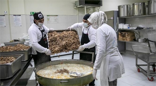 Mersinliler, Mahalle Mutfakları’nda "Kaz Eti" Tattı